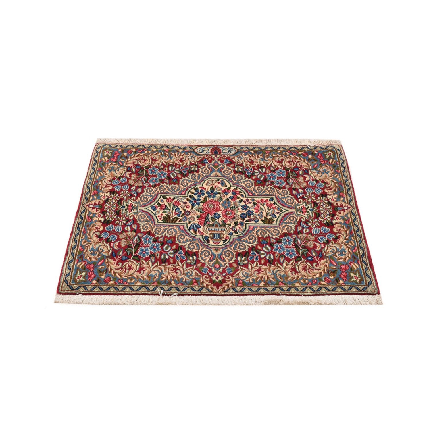 Alfombra persa - Real - 85 x 56 cm - multicolor
