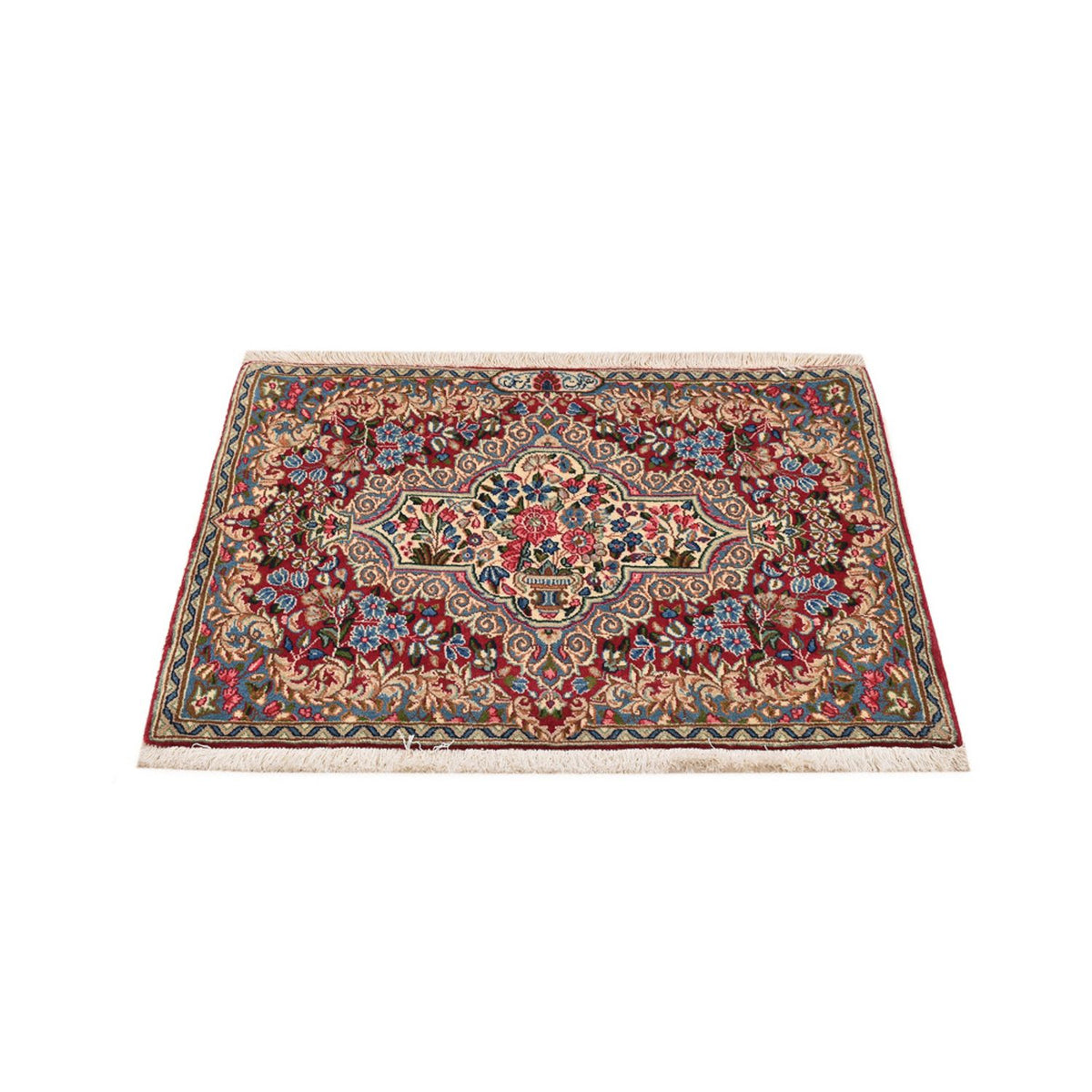 Alfombra persa - Real - 85 x 56 cm - multicolor