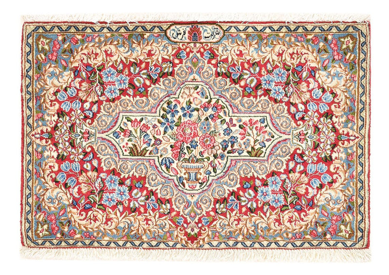 Alfombra persa - Real - 85 x 56 cm - multicolor