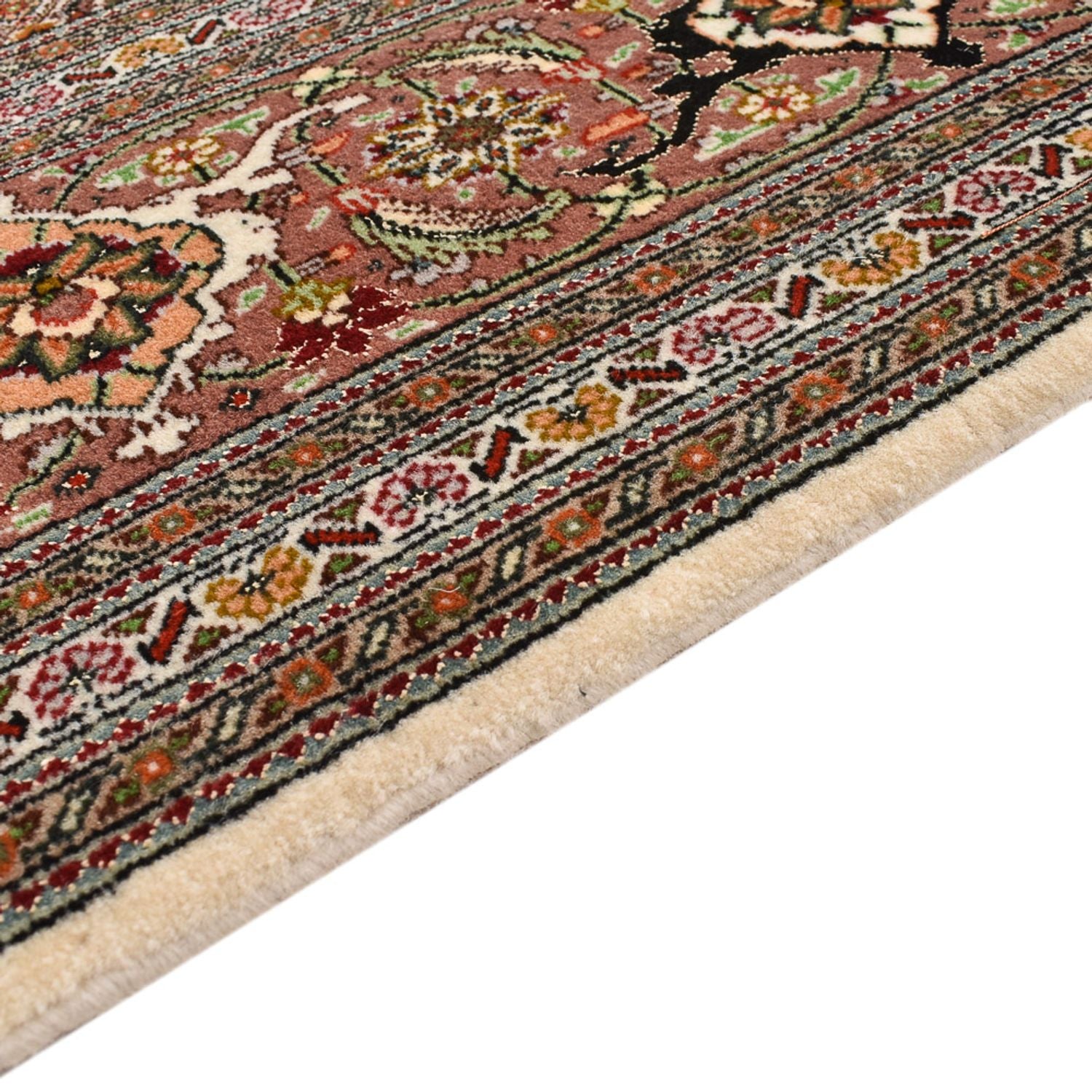 Alfombra Persa - Tabriz - Real - 284 x 184 cm - beige oscuro