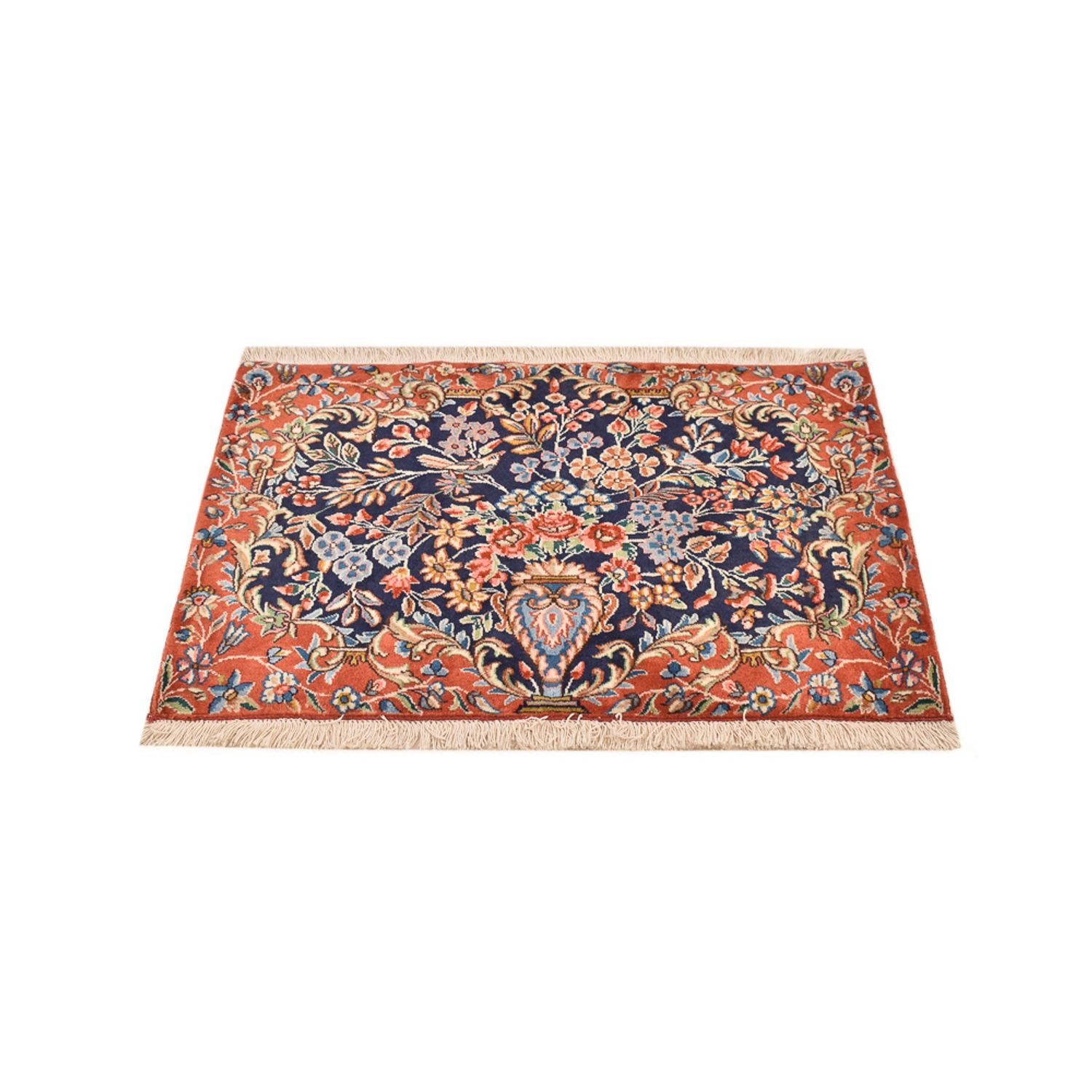 Alfombra persa - Real - 90 x 60 cm - multicolor