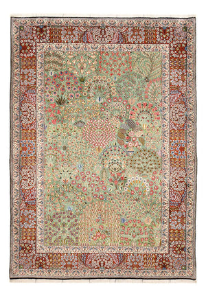 Alfombra persa - Real - 296 x 209 cm - multicolor