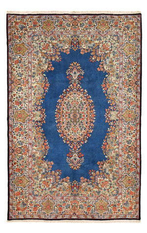 Alfombra persa - Real - 275 x 177 cm - azul