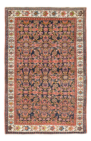 Alfombra persa - Nómada - 200 x 132 cm - rojo