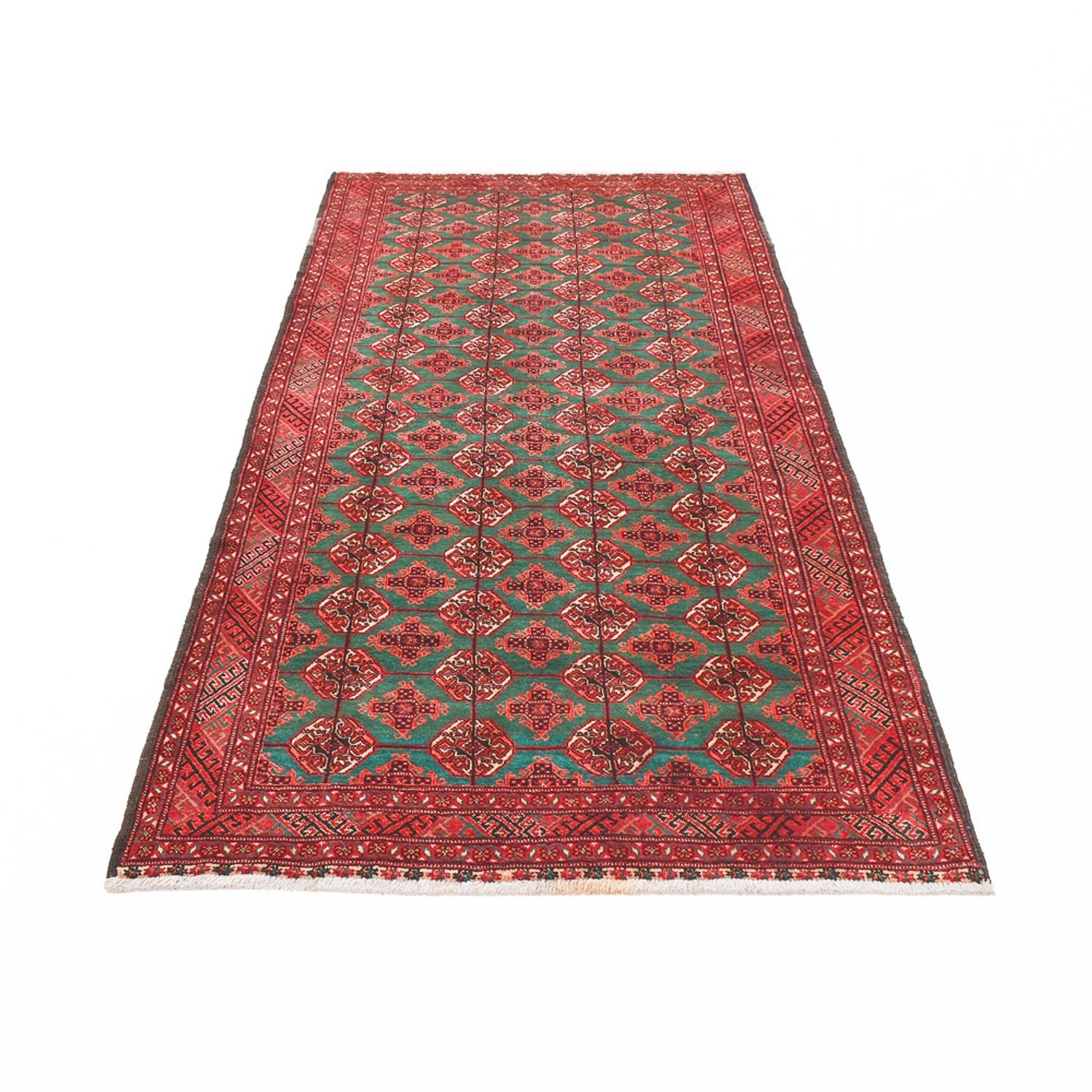 Alfombra de pasillo Alfombra Belutsch - 292 x 142 cm - rojo