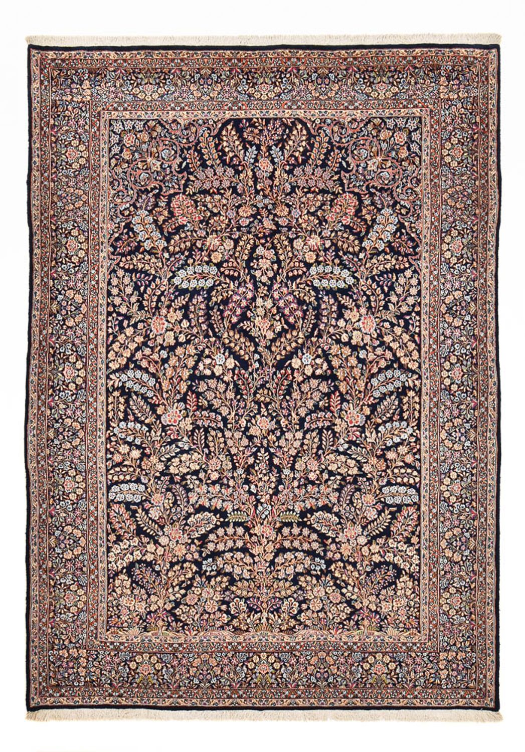 Alfombra persa - Clásica - 302 x 206 cm - azul oscuro