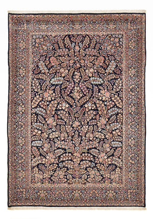 Alfombra persa - Clásica - 302 x 206 cm - azul oscuro