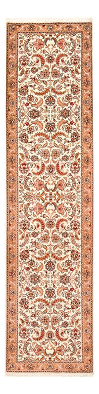 Alfombra de pasillo Alfombra Persa - Tabriz - Prima - 314 x 79 cm - beige