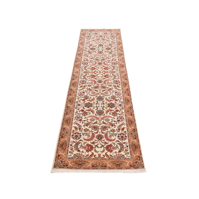 Alfombra de pasillo Alfombra Persa - Tabriz - Prima - 317 x 72 cm - beige