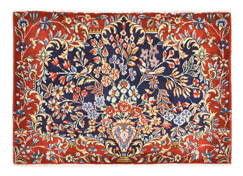 Alfombra persa - Real - 92 x 64 cm - multicolor