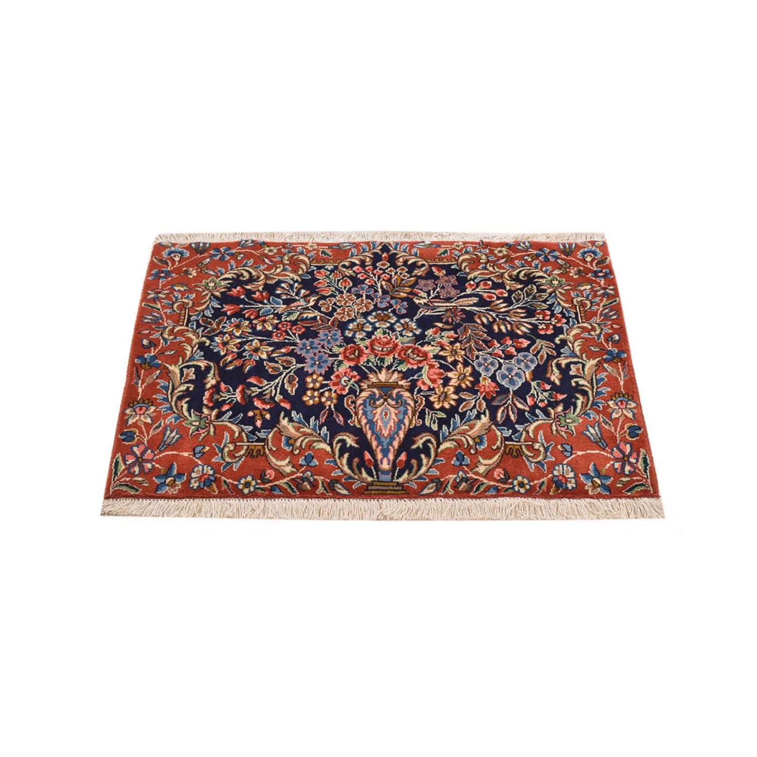 Alfombra persa - Real - 92 x 62 cm - multicolor