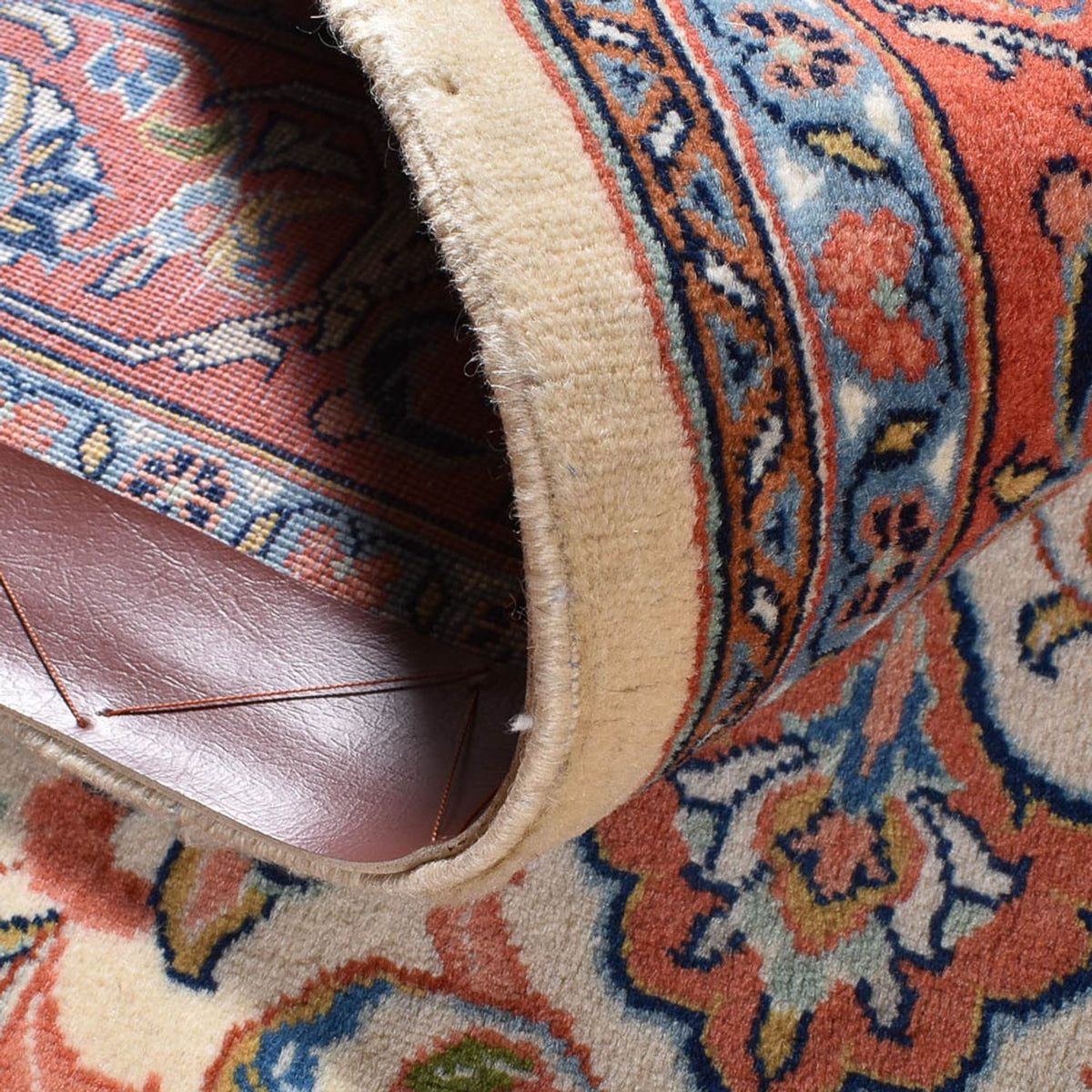 Alfombra persa - Clásica - 215 x 132 cm - arena