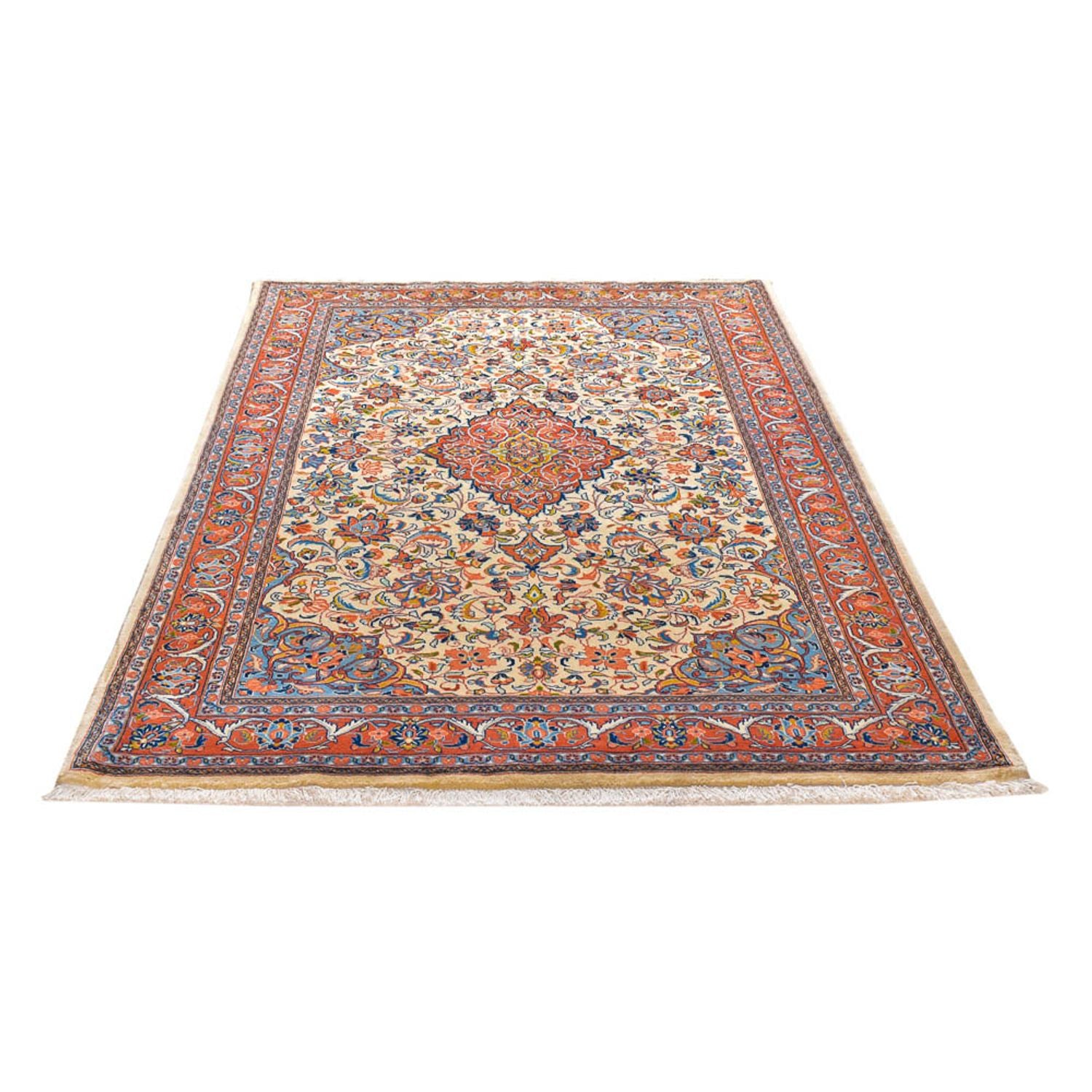 Alfombra persa - Clásica - 215 x 132 cm - arena