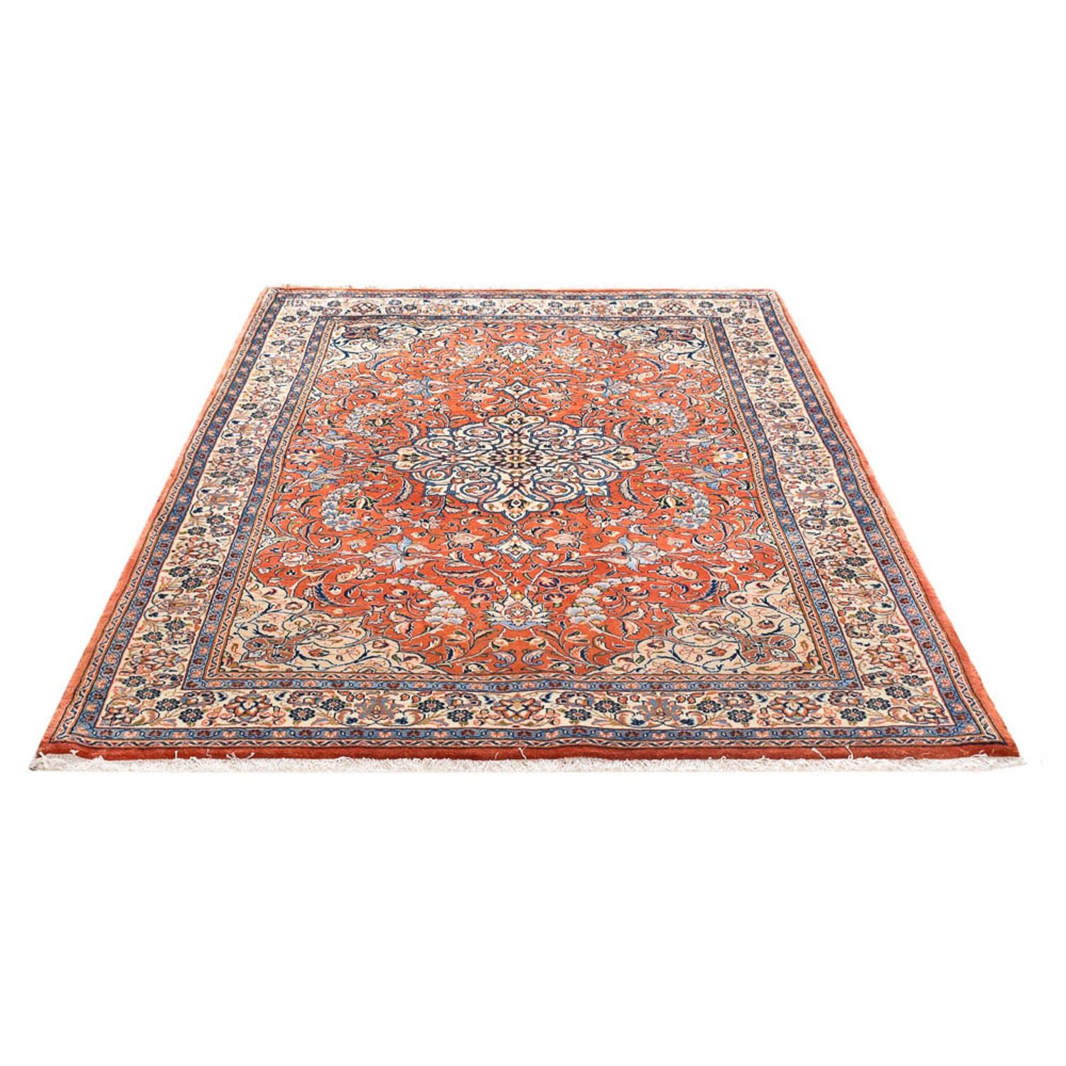 Alfombra persa - Clásica - 209 x 144 cm - rojo