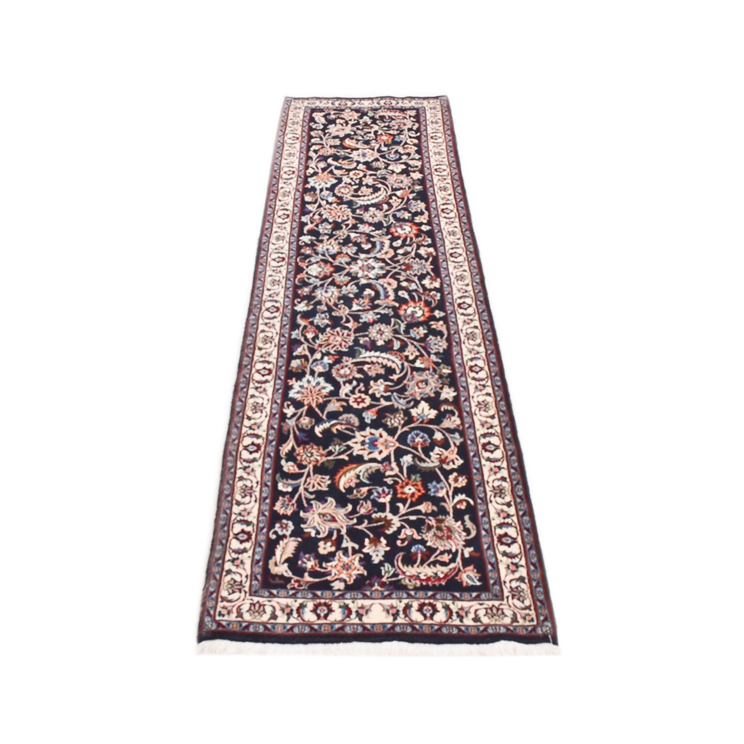 Alfombra de pasillo Alfombra persa - Clásica - 315 x 78 cm - azul oscuro