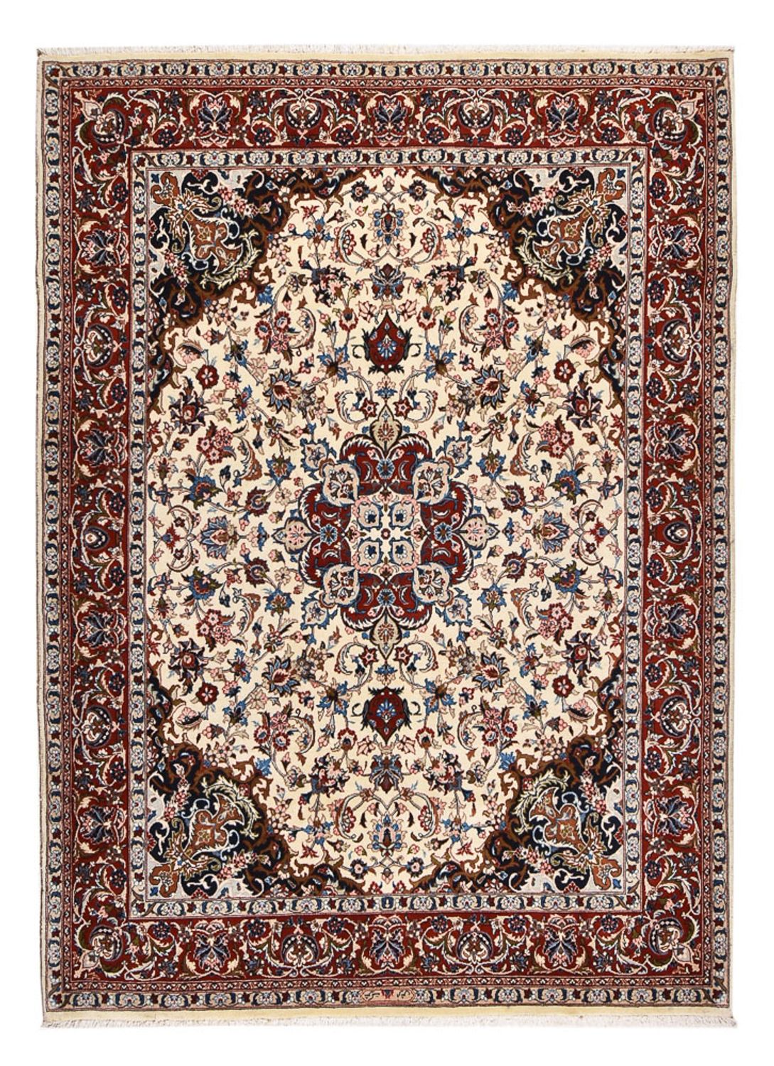 Alfombra persa - Clásica - 274 x 202 cm - beige