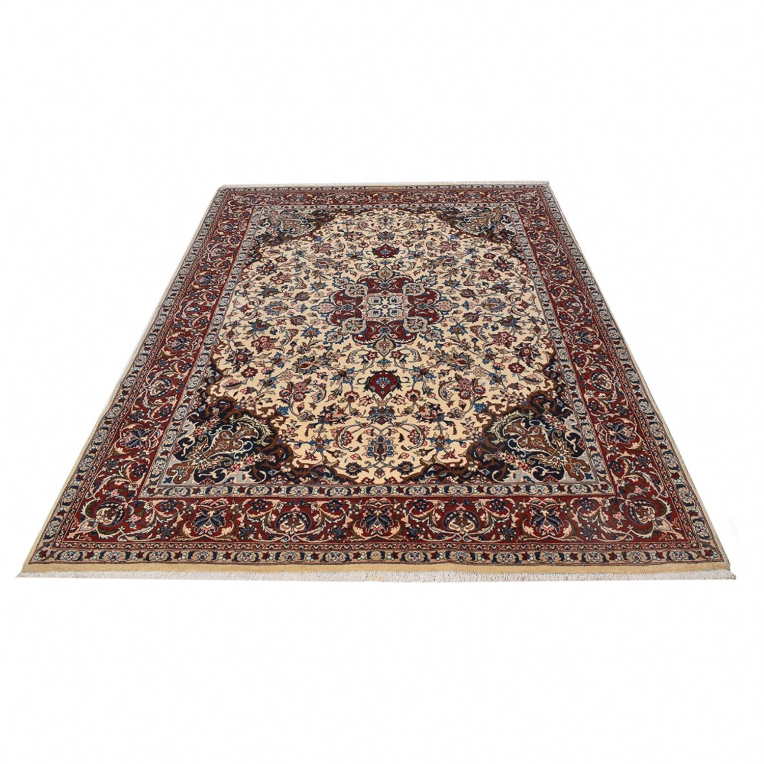 Alfombra persa - Clásica - 274 x 202 cm - beige