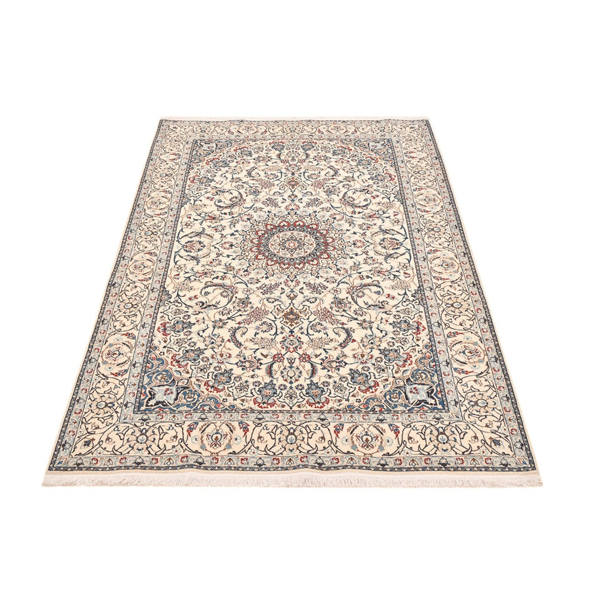 Alfombra Persa - Nain - Prima - 206 x 130 cm - beige