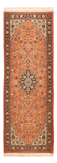 Alfombra de pasillo Alfombra persa - Ghom - 195 x 71 cm - naranja