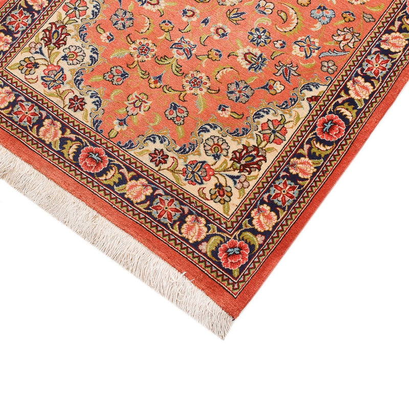 Alfombra de pasillo Alfombra persa - Ghom - 195 x 71 cm - naranja