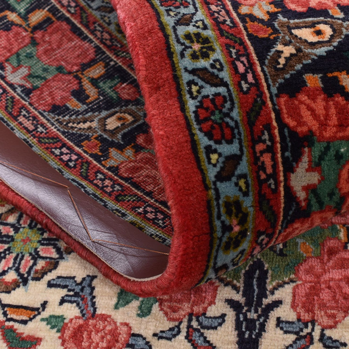 Alfombra de pasillo Alfombra persa - Bidjar - 405 x 95 cm - beige oscuro