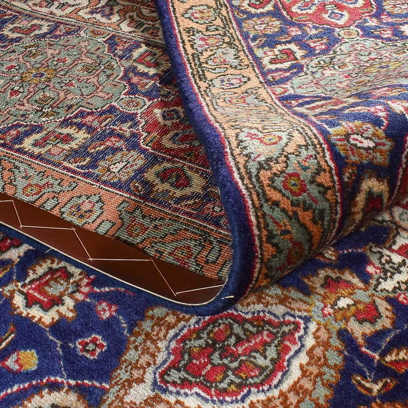 Alfombra Persa - Tabriz - Real - 387 x 297 cm - azul oscuro