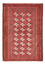 Alfombra Belutsch - 140 x 100 cm - rojo