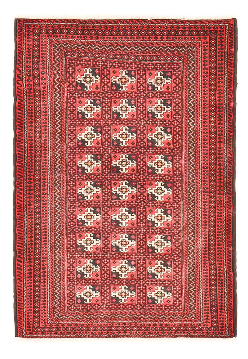 Alfombra Belutsch - 140 x 100 cm - rojo