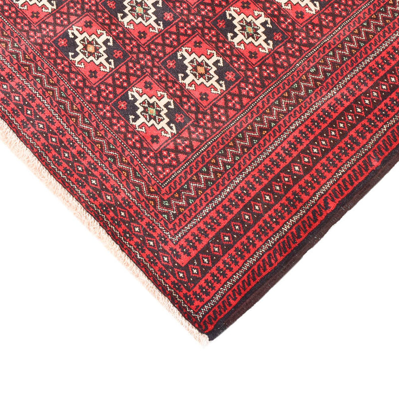 Alfombra Belutsch - 140 x 100 cm - rojo