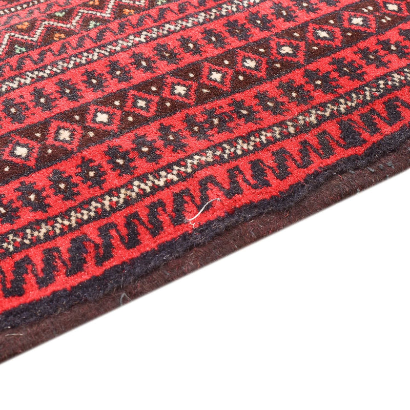 Alfombra Belutsch - 140 x 100 cm - rojo