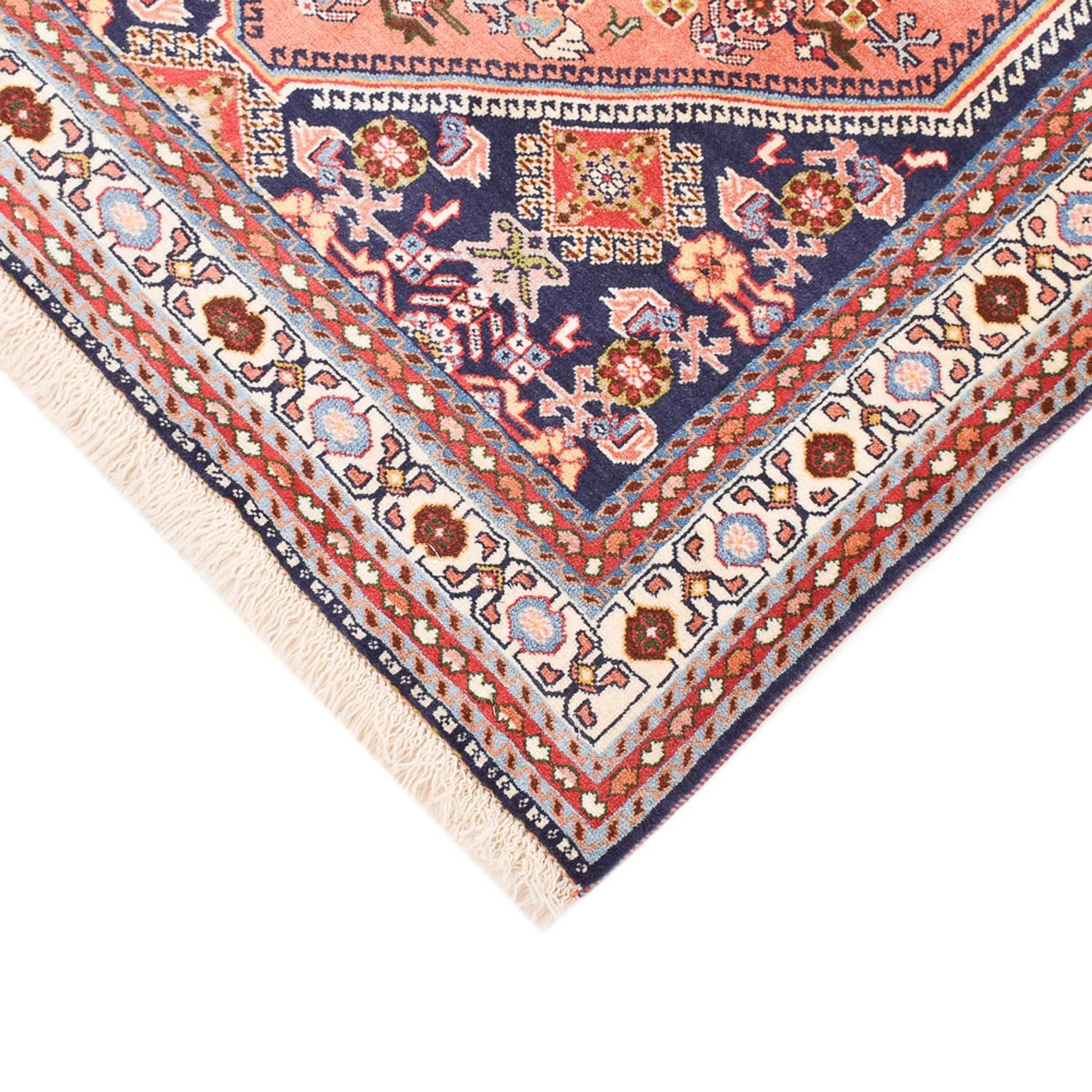 Alfombra Gabbeh - Persa Kashkuli - 152 x 100 cm - rojo claro