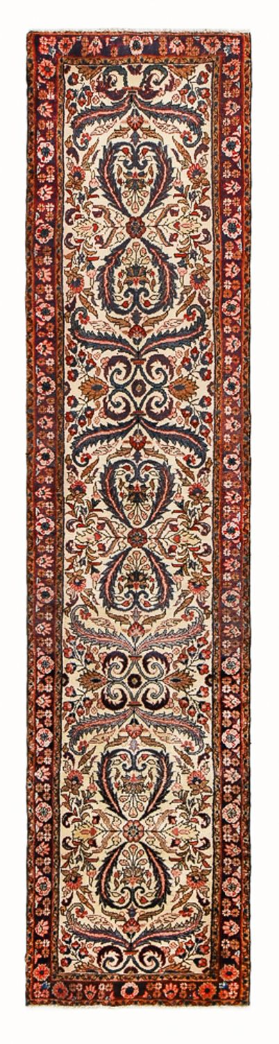 Alfombra de pasillo Alfombra persa - Nómada - 345 x 77 cm - beige oscuro