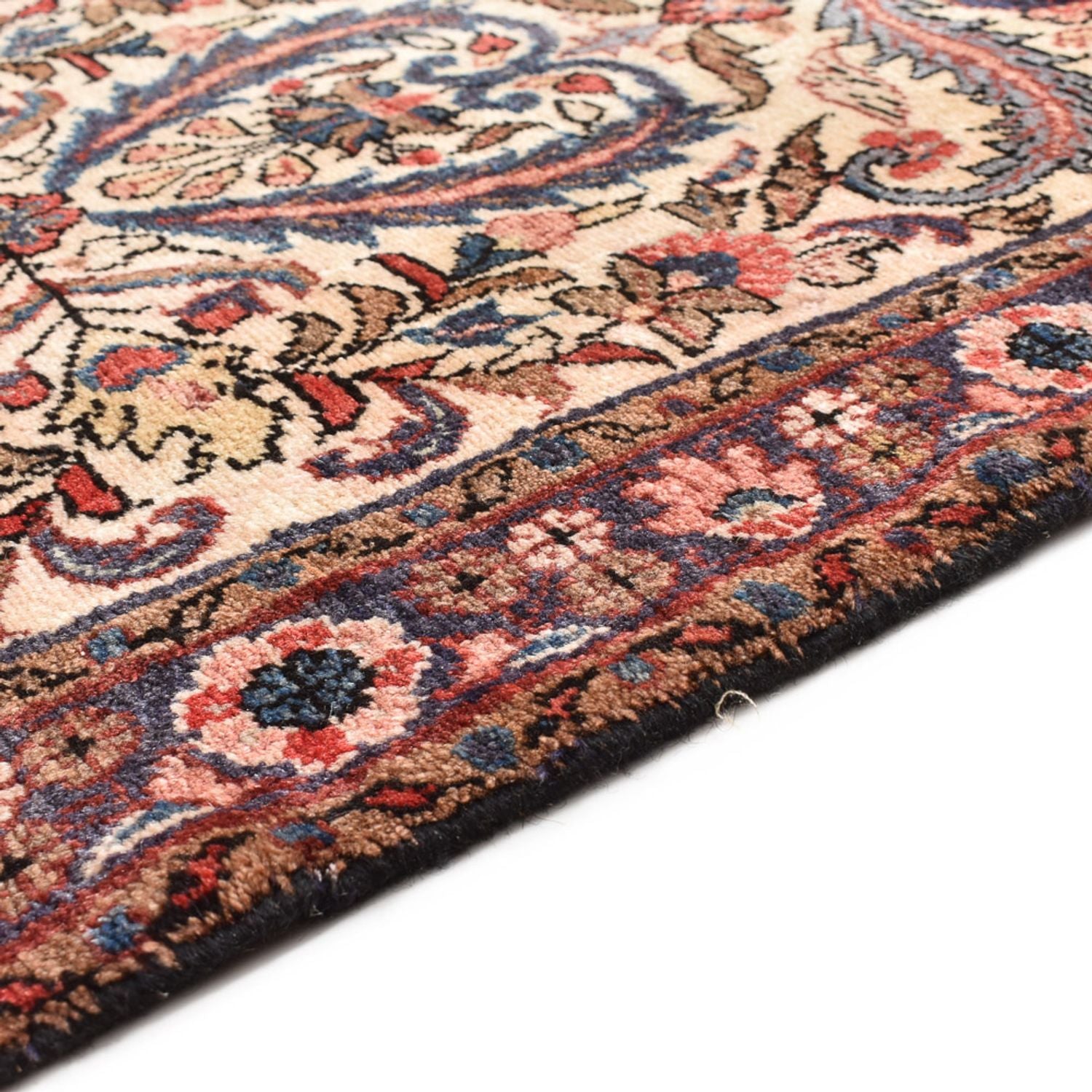 Alfombra de pasillo Alfombra persa - Nómada - 345 x 77 cm - beige oscuro
