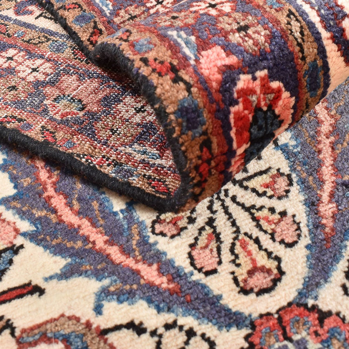 Alfombra de pasillo Alfombra persa - Nómada - 345 x 77 cm - beige oscuro