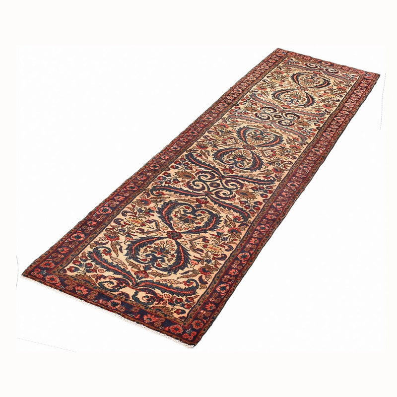 Alfombra de pasillo Alfombra persa - Nómada - 345 x 77 cm - beige oscuro