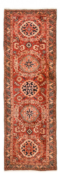 Alfombra de pasillo Alfombra persa - Nómada - 340 x 114 cm - rojo