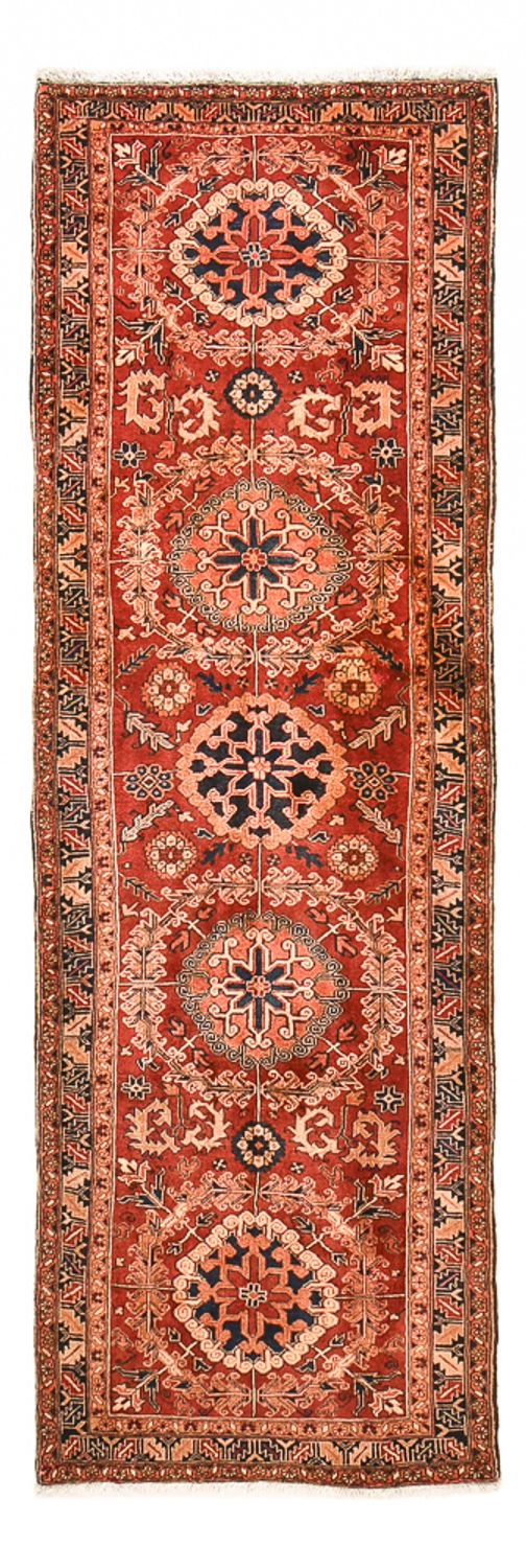 Alfombra de pasillo Alfombra persa - Nómada - 340 x 114 cm - rojo