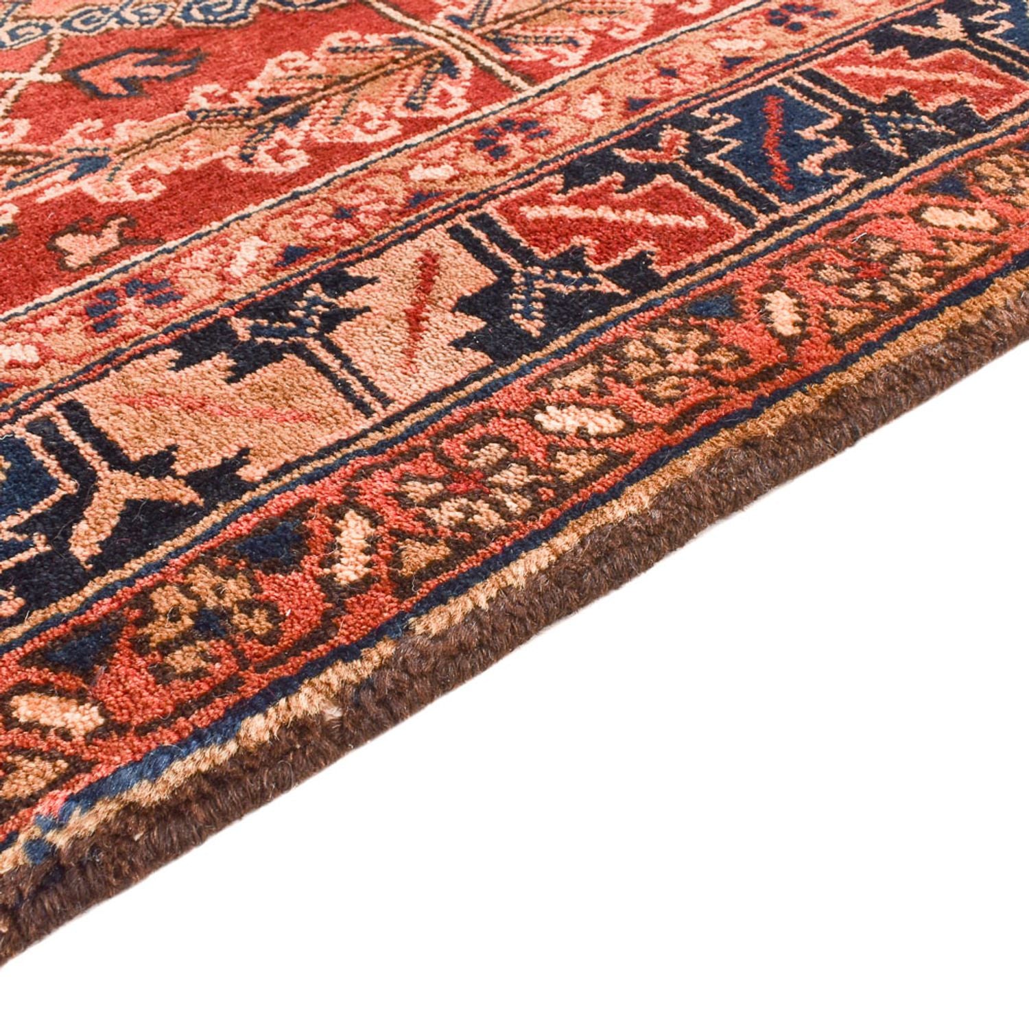 Alfombra de pasillo Alfombra persa - Nómada - 340 x 114 cm - rojo