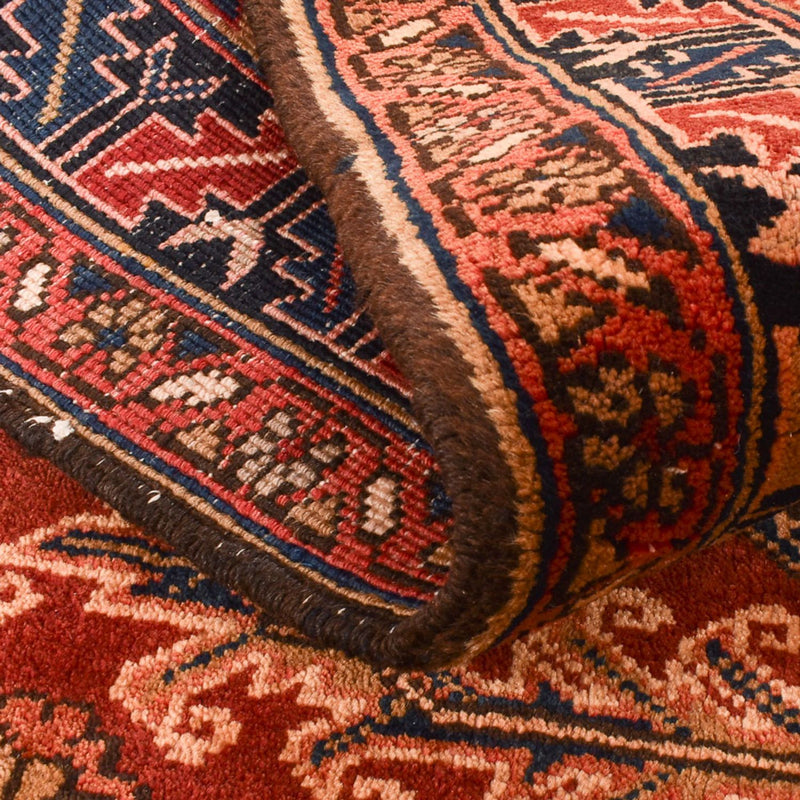 Alfombra de pasillo Alfombra persa - Nómada - 340 x 114 cm - rojo