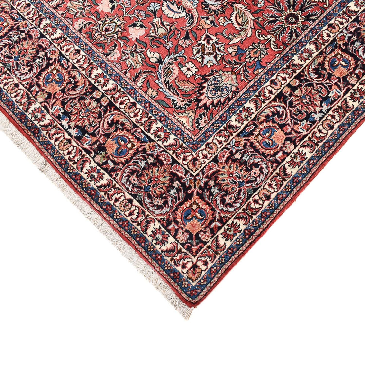 Alfombra persa - Bidjar - 290 x 205 cm - rojo