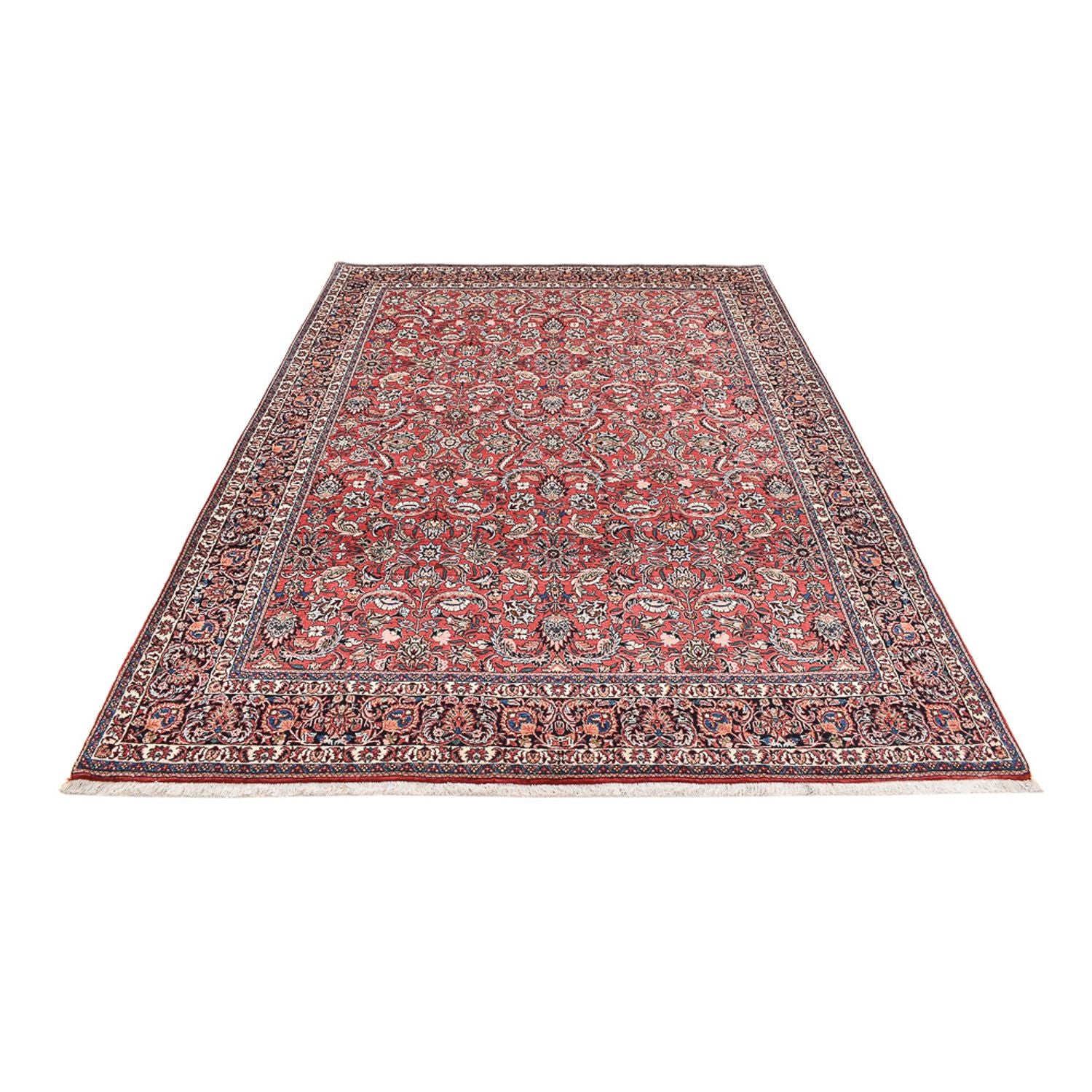 Alfombra persa - Bidjar - 290 x 205 cm - rojo