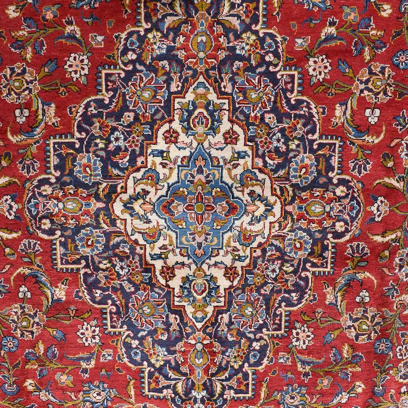 Alfombra persa - Keshan - 536 x 292 cm - rojo