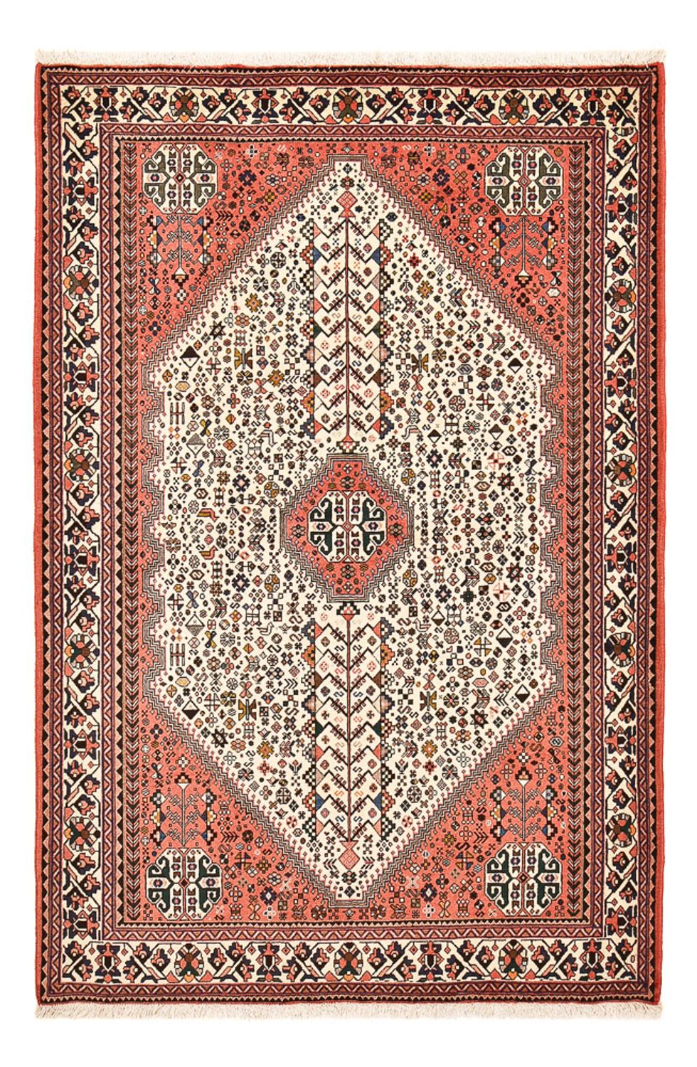 Alfombra Gabbeh - Persa Kashkuli - 254 x 170 cm - rojo