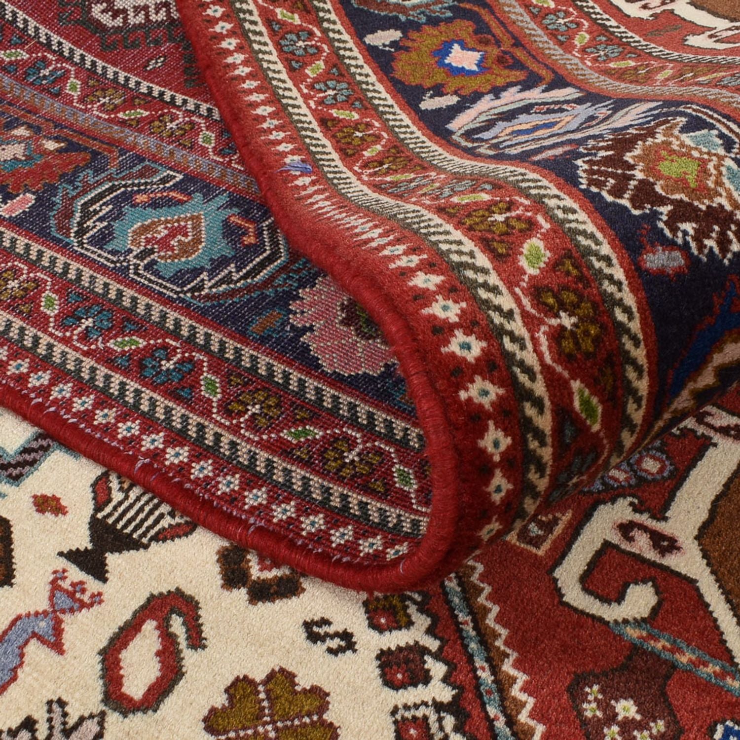 Alfombra Gabbeh - Persa Kashkuli - 302 x 208 cm - beige