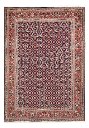 Alfombra Persa - Tabriz - Real - 294 x 198 cm - púrpura