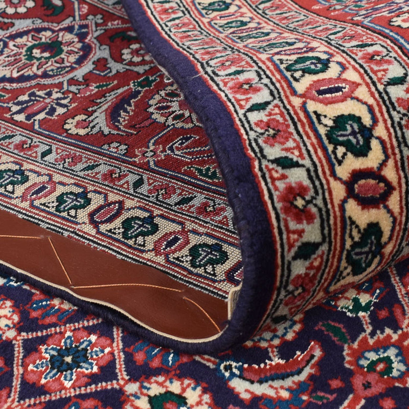 Alfombra Persa - Tabriz - Real - 294 x 198 cm - púrpura