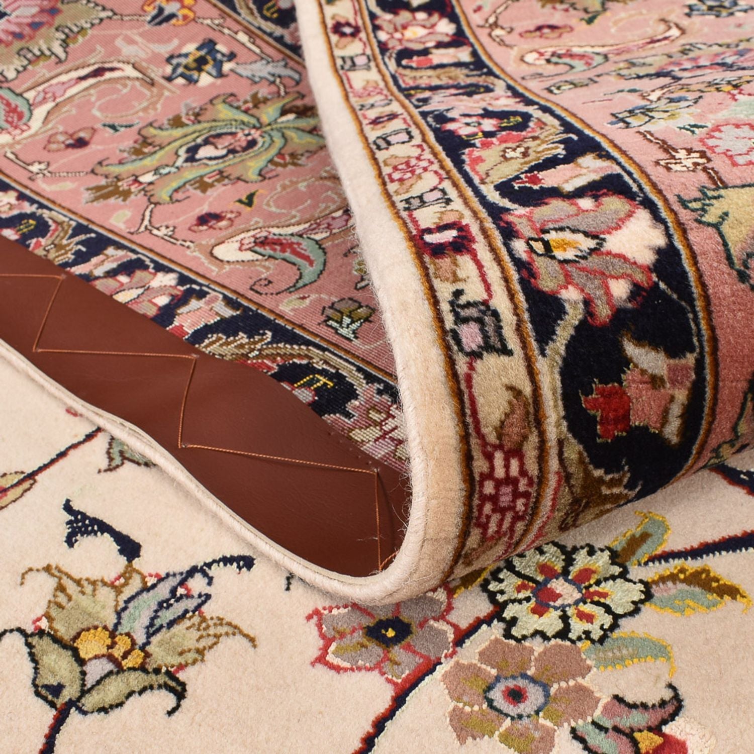 Alfombra Persa - Tabriz - Real - 294 x 204 cm - beige
