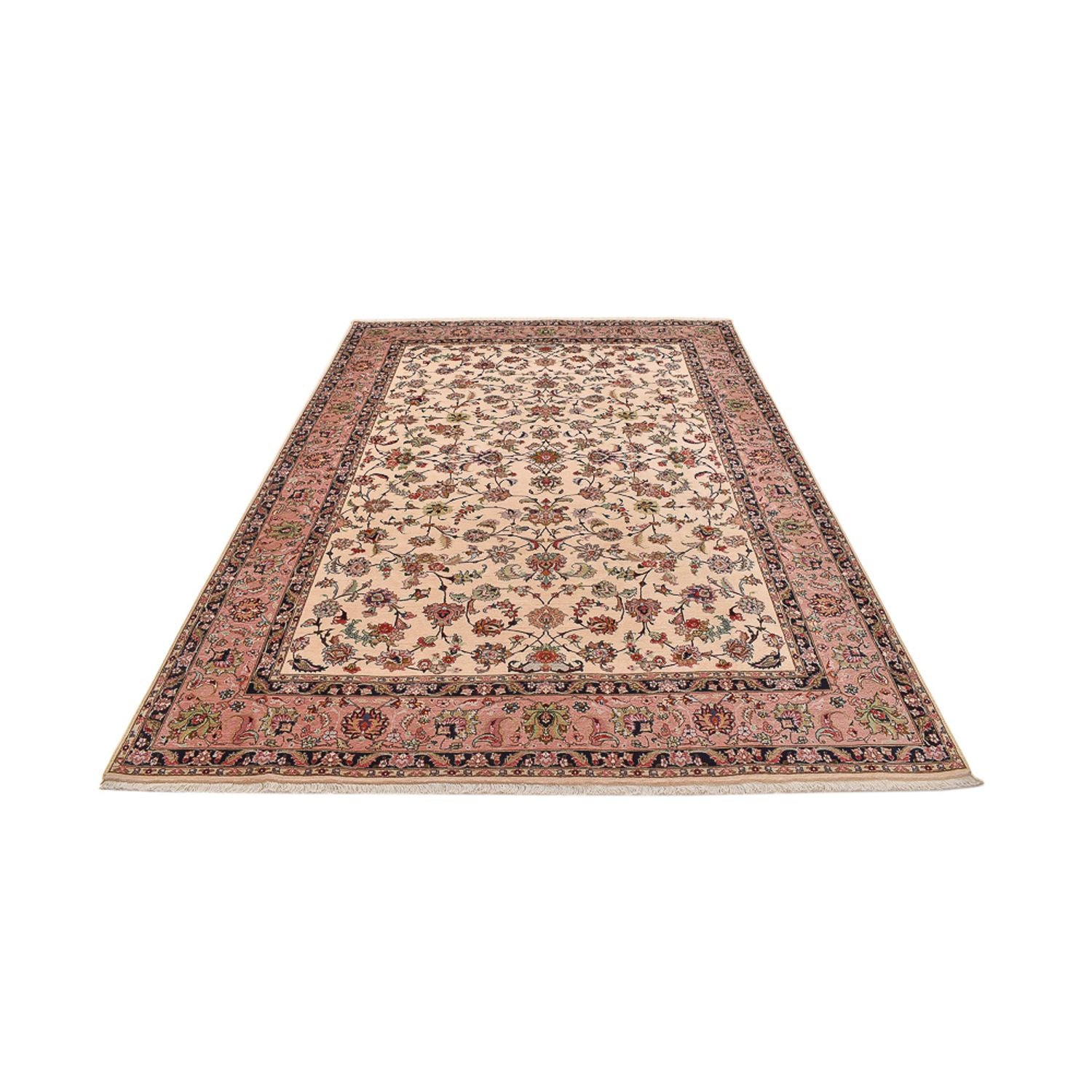 Alfombra Persa - Tabriz - Real - 294 x 204 cm - beige