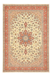 Alfombra Persa - Tabriz - Real - 296 x 203 cm - beige