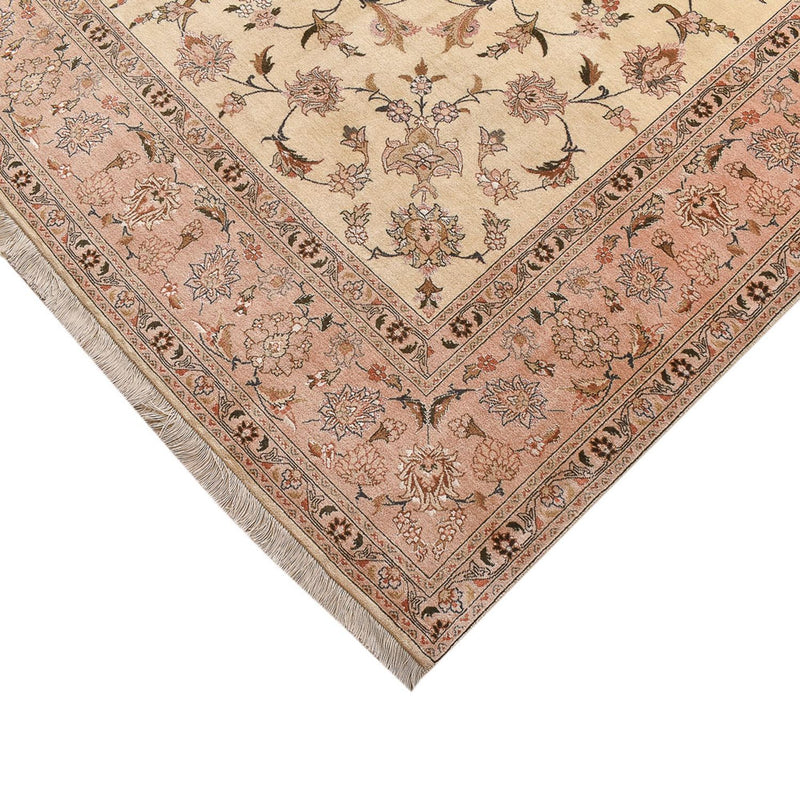 Alfombra persa - Keshan - 305 x 203 cm - beige
